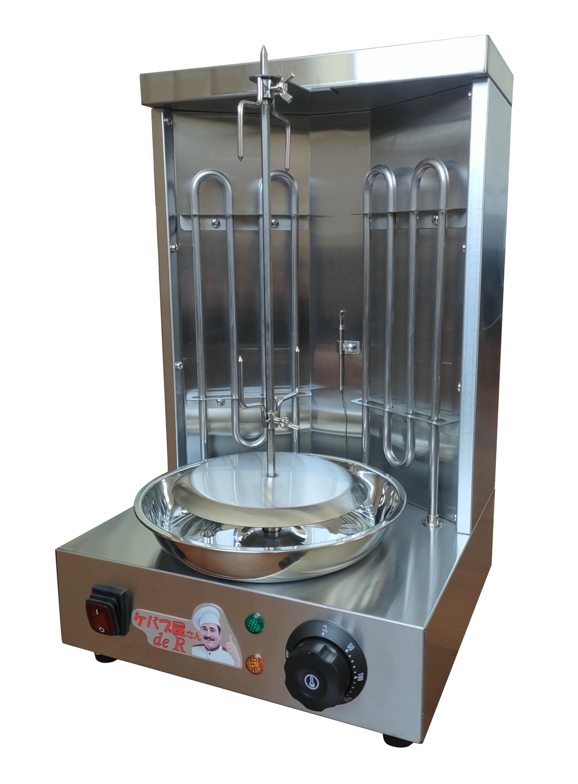 ケバブマシン ケバブ焼き器 電気式 自動回転 NTECKDR-1 Amazon.co.jp: 電気ケバブマシン ジャイログリル、自動電気